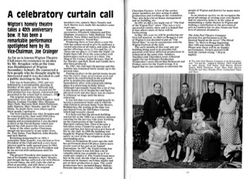 Article in local Cumbrian magazine by Joe Grainger, 1992  